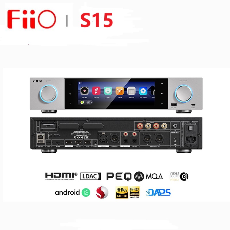 Audio Without Music - FiiO S15 데스크탑 고해상도 오디오 음악