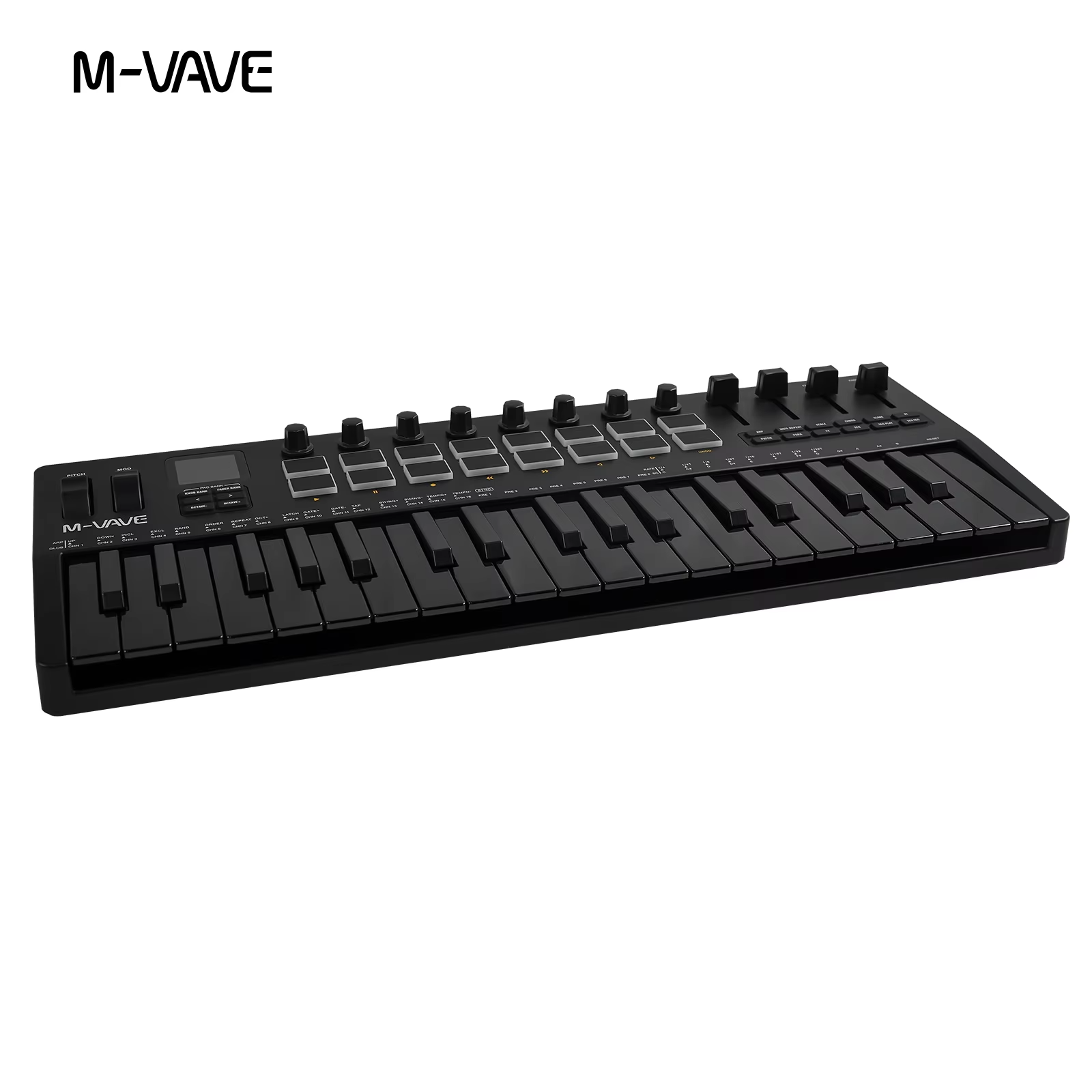 M-VAVE SMK-37 PRO는 37개의 키와 16개 - Midi Controller Pad 리뷰 및 가격