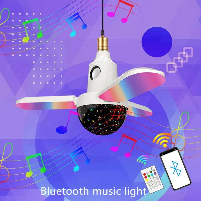 E27 별이 빛나는 하늘 다채로운 조명 휴대 전화 블루 - Audio Music Spotify 리뷰 및 가격