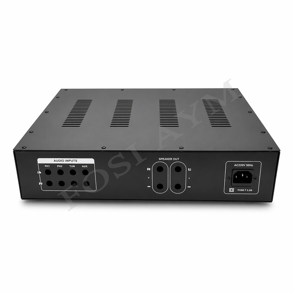 FOSI AYM 430x340x95mm 알루미늄 쉘 골 - Headphone Amplifier Dac 리뷰 및 가격