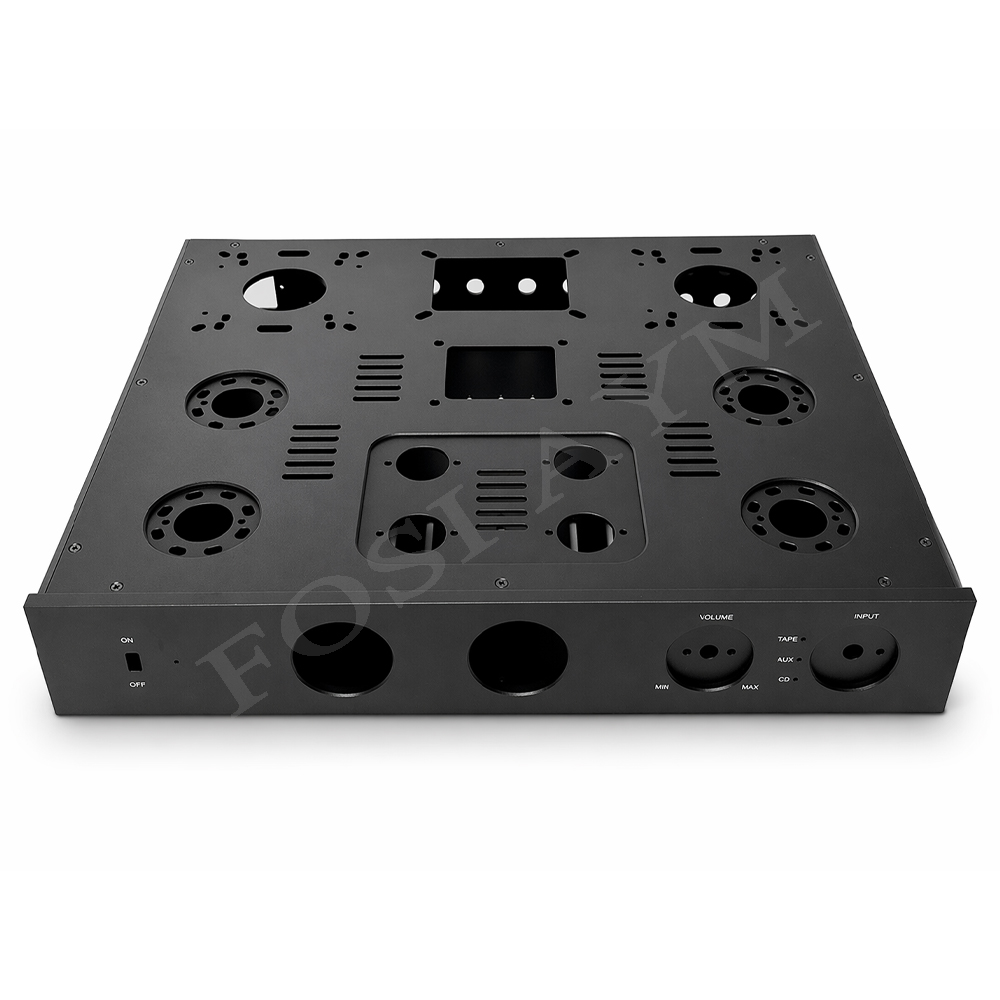 FOSI AYM 415x330x70mm 전체 알루미늄  - Headphone Amplifier Dac 리뷰 및 가격
