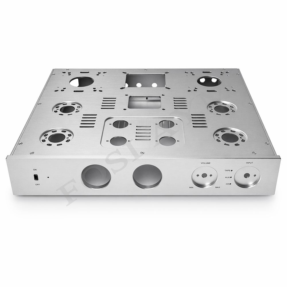 FOSI AYM 415x330x70mm 전체 알루미늄  - Headphone Amplifier Dac 리뷰 및 가격