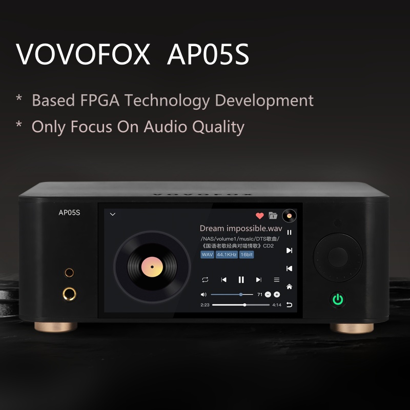VOVOFOX-HiFi AP05S 무손실 음악 플레이어 - Audio Without Music 리뷰 및 가격